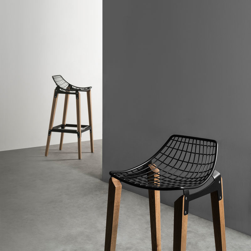 A Design Award Winner - Carbon Barstool by Homel Design Furniture #ADesignAward 