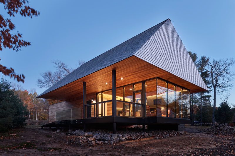 This modern cabins 