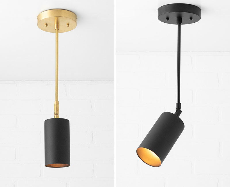 Lighting Ideas - Matte Black Directional by Mod