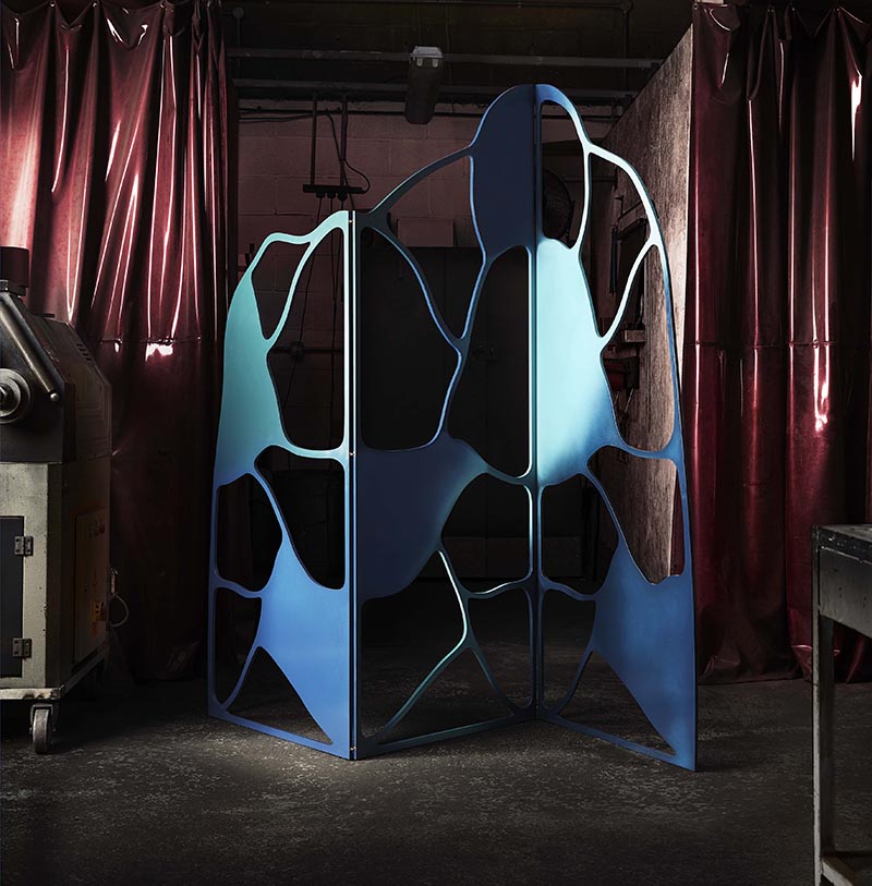 Tom Faulkner Has Released A Collection Of Sculptural Cut Steel Furniture