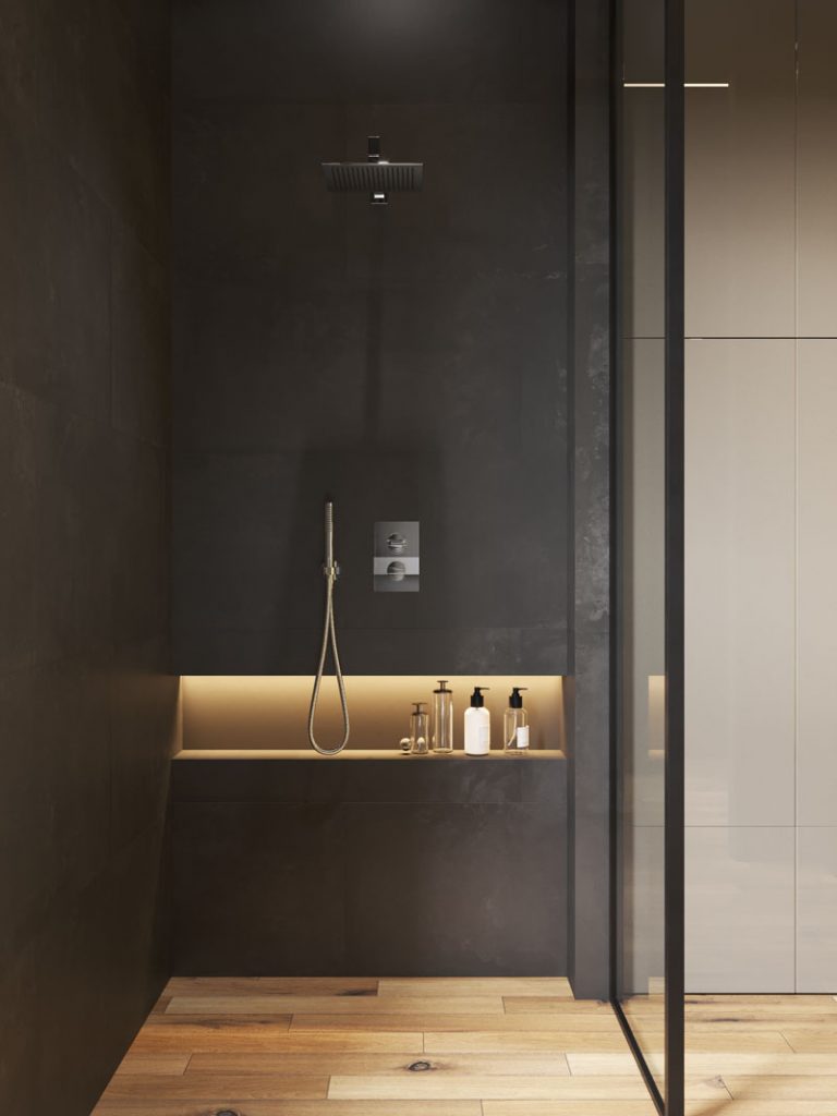 What Is The Standard Height For A Shower Niche?
