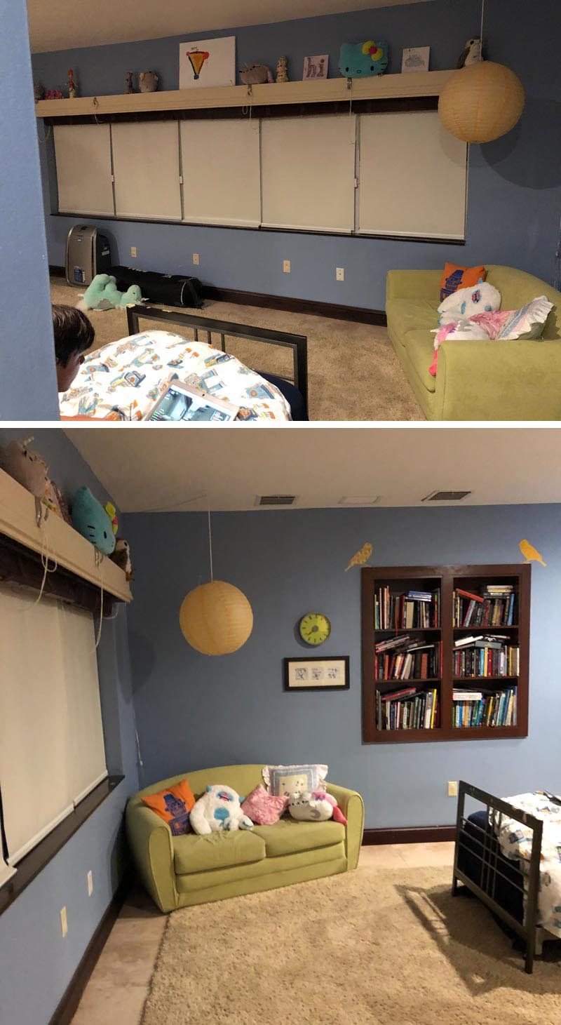 BEFORE PHOTO - Francis Dominguez of EFE Creative Lab has recently completed the contemporary renovation of a bedroom in a home in Miami, Florida. #BedroomRenovation #BedroomUpdate #GuestRoom #InteriorDesign