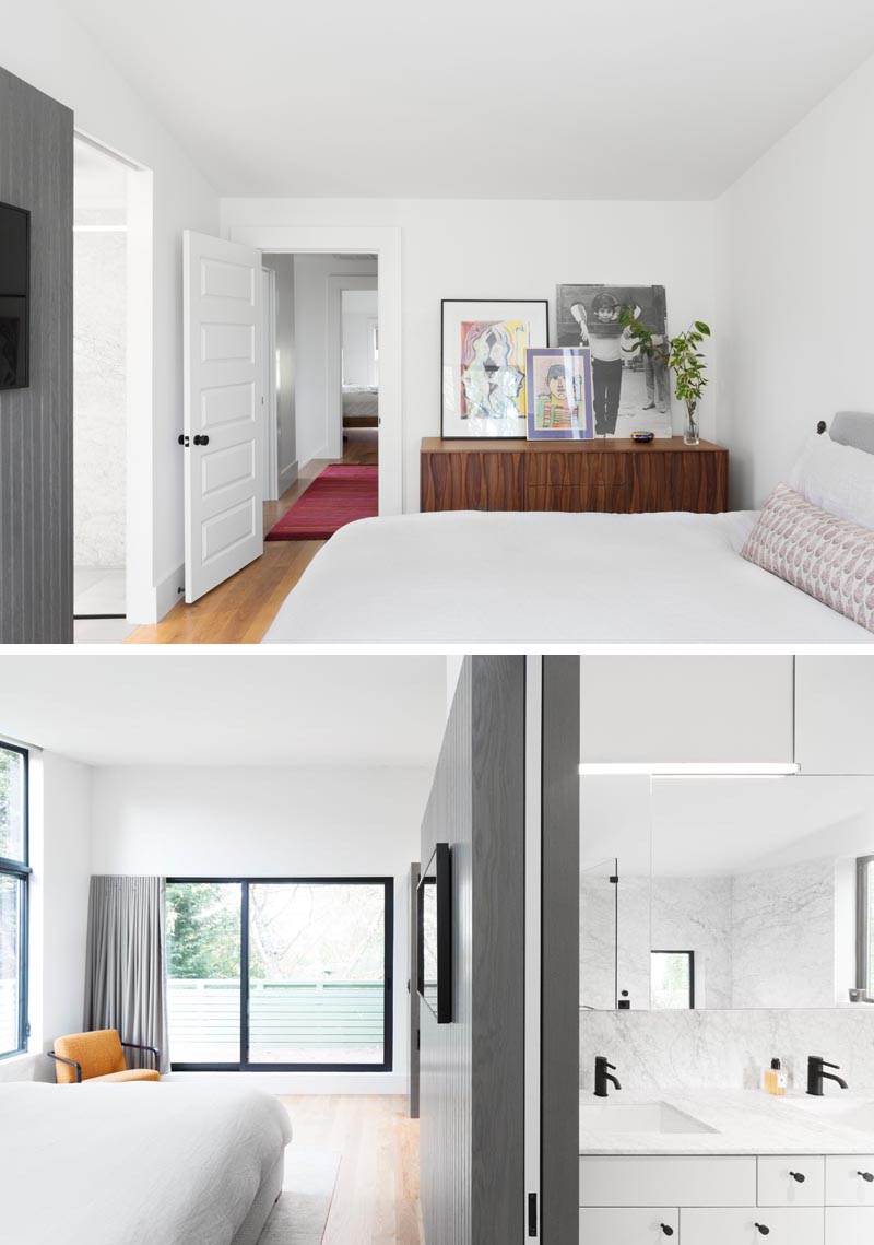 The Walk-Through Closet In This Master Bedroom Leads To A Luxurious