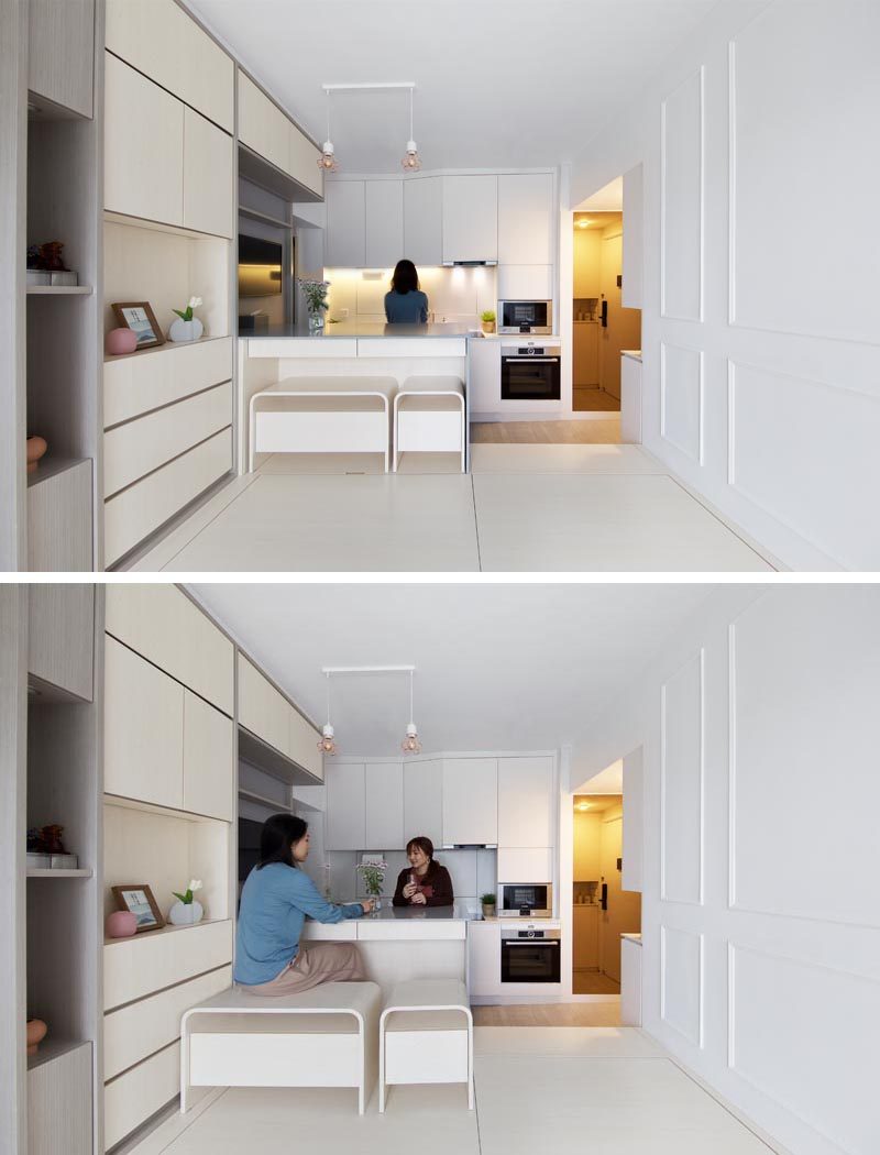 A Small Apartment In Hong Kong Makes Smart Use Of Its 14 Square Feet A Small Apartment In Hong Kong Makes Smart Use Of Its 14 Square Feet