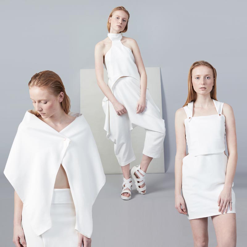 Omdanne Convertible Biodegradable Clothing by Cristina Dan. #Fashion #Style