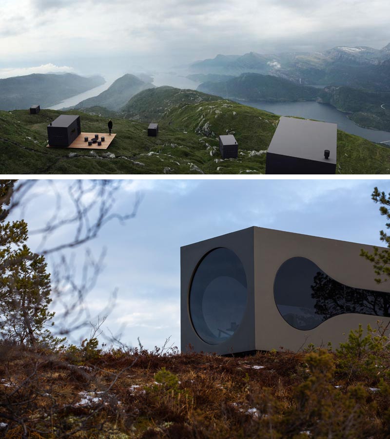 Torstein Aa, Norwegian designer and co-founder of Livit, has created Birdbox, a small adventure cabin for travelers looking for unique experience, as well as a sense of freedom and calmness. #SmallCabin #Architecture