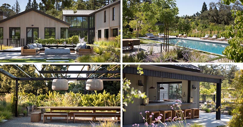 6 Large Backyard Landscaping Ideas We, Modern Farmhouse Landscaping Images