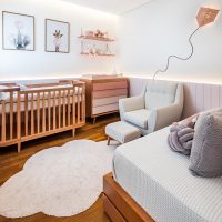 This Pastel Pink Nursery Helps To Create A Sense Of Calm For A Baby Girl