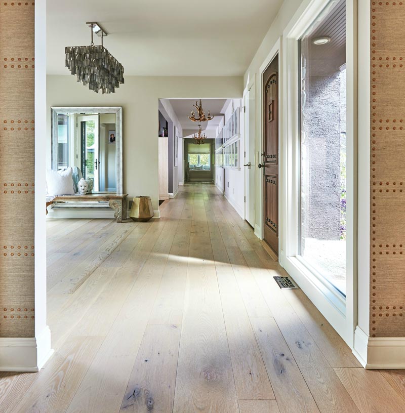 Designing With Lighter Toned Wide Plank Wood Flooring