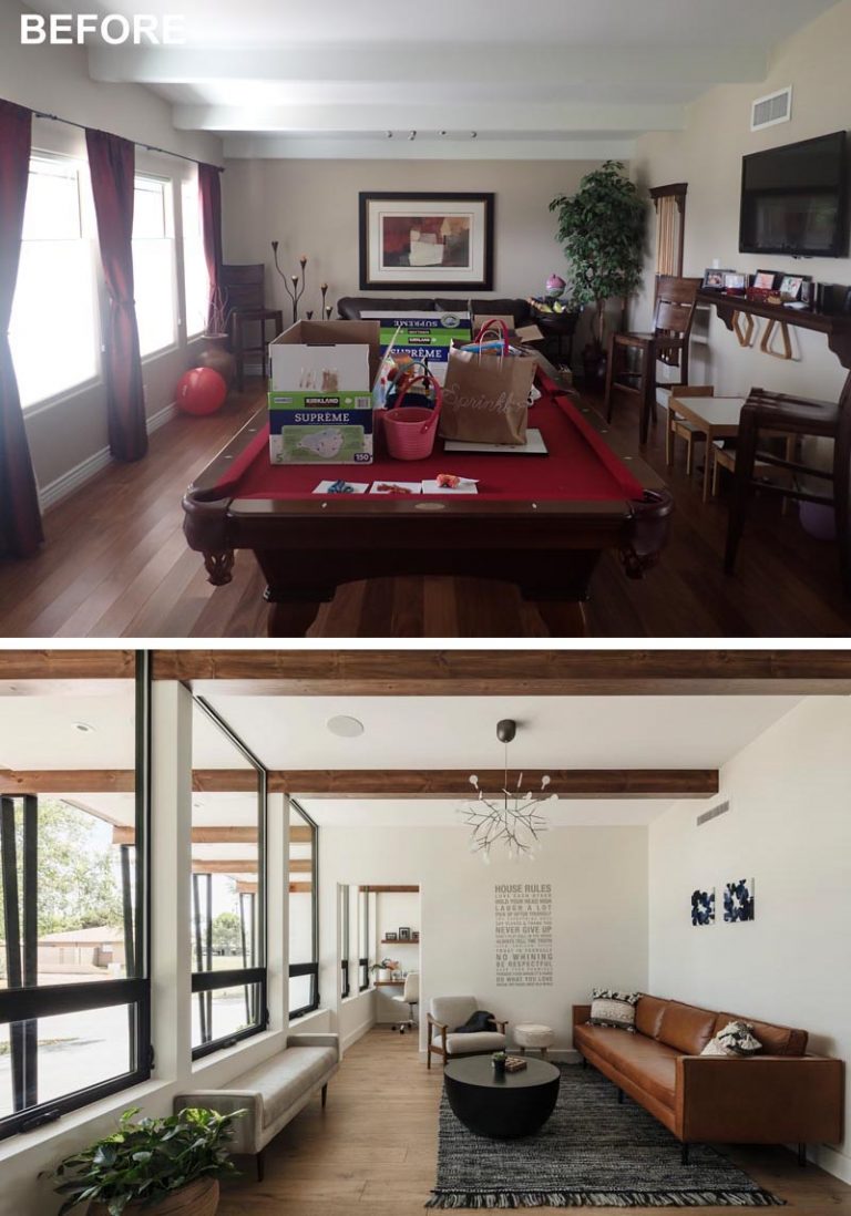 Before & After - A Mid Century Modern House Renovation In Arizona