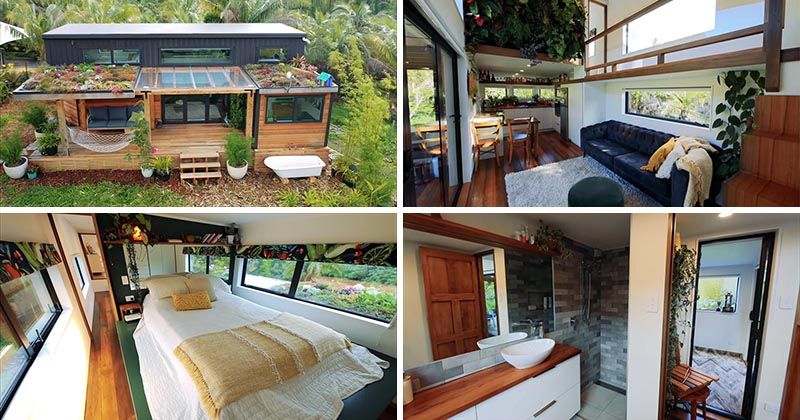 This Woman Designed And Built Her Own Tiny House For Herself And Her Daughter