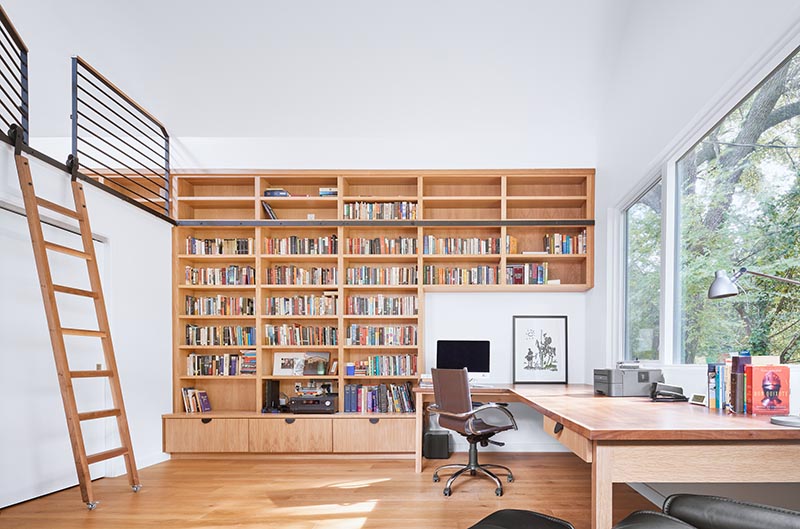 This Home Office Has A Loft Bedroom So It Can Also Be Used As A Guest Suite