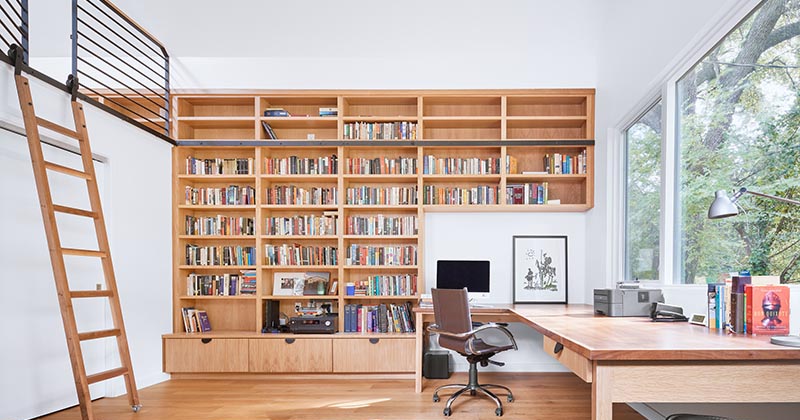 This Home Office Has A Loft Bedroom So It Can Also Be Used As A Guest Suite