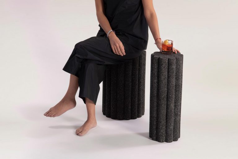 Caterina Moretti Has Designed Furniture Made From Volcanic Rock