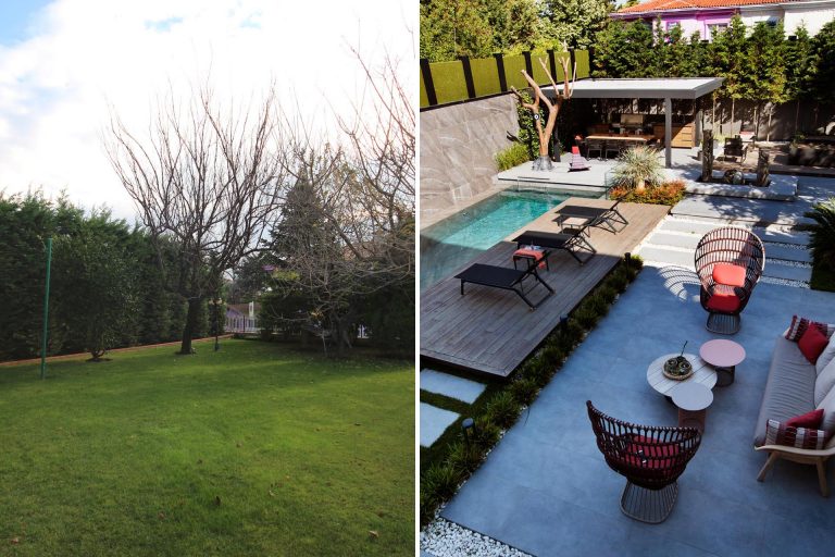 Before & After - An Extensive Yard Renovation For This House In Turkey