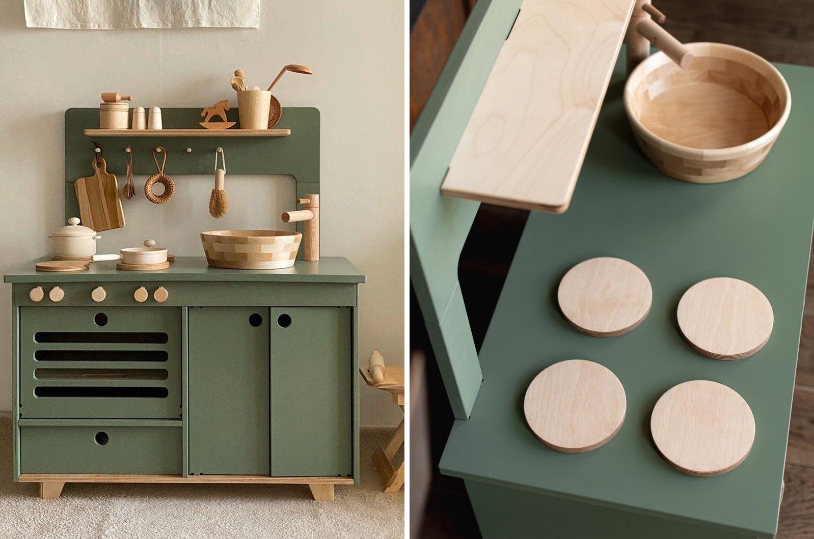 Gift Idea - Wood Play Kitchen