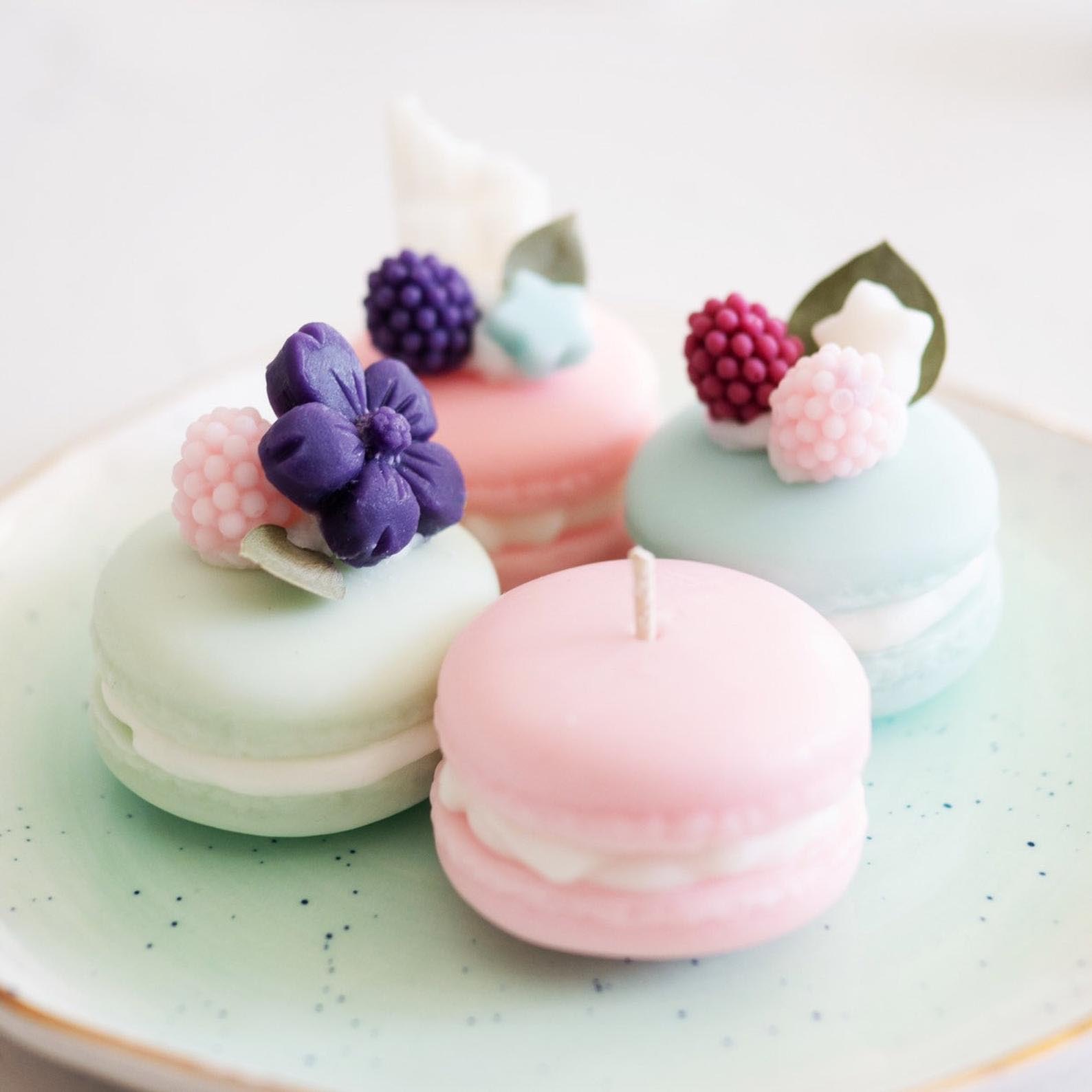 Gift Idea - Macaron Candles