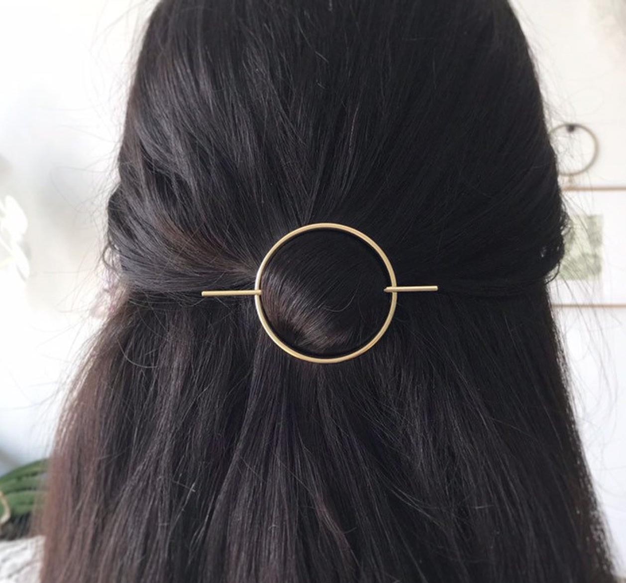 Gift Idea - Gold Hair Clip