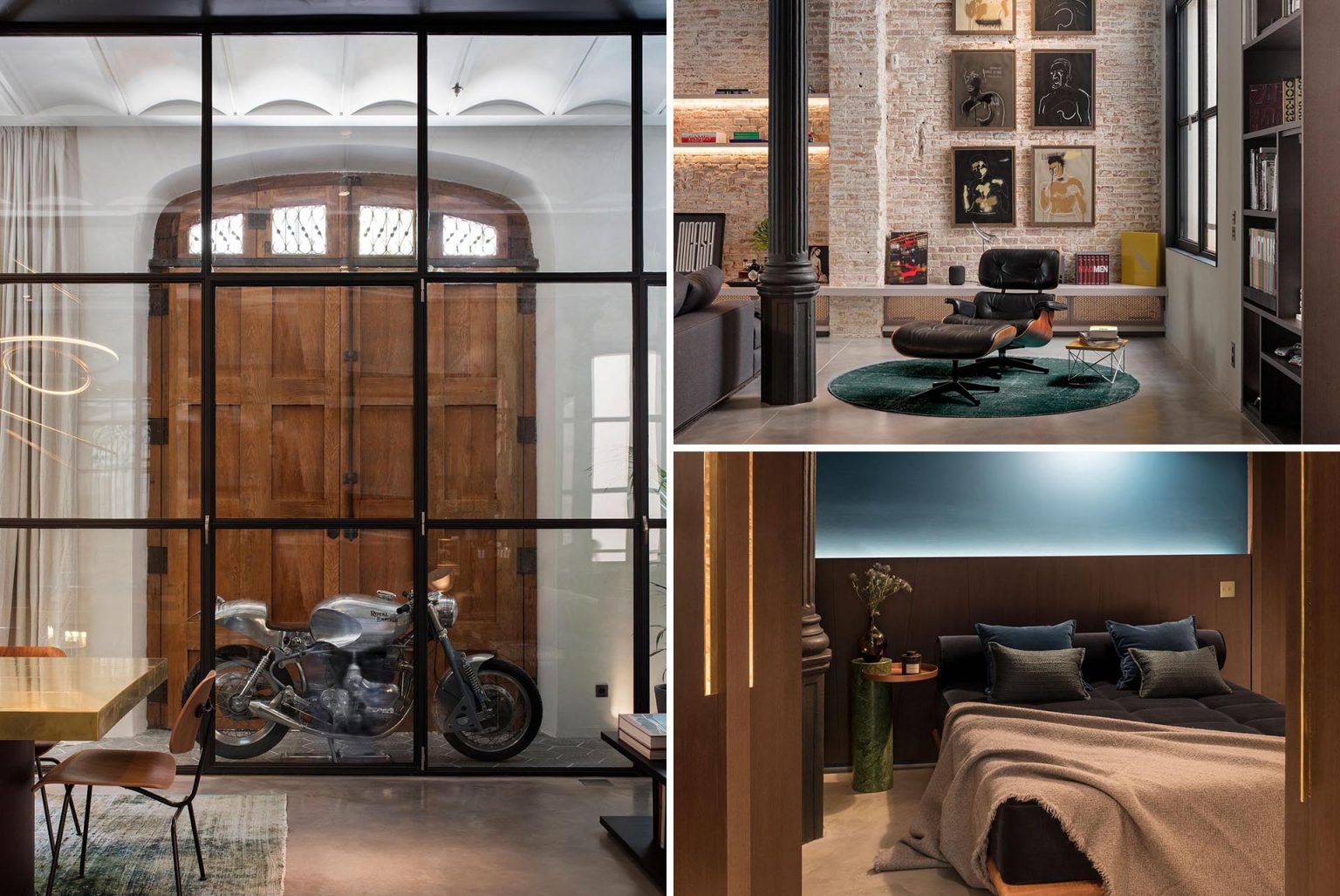 Picture of An Old Warehouse Was Remodeled To Create This Large Apartment That ...