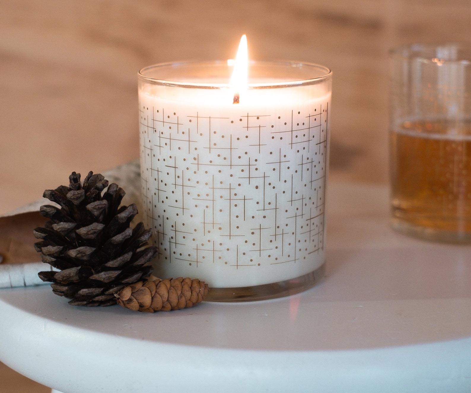 Gift Idea - Ridgeway Mod Geometric Candle