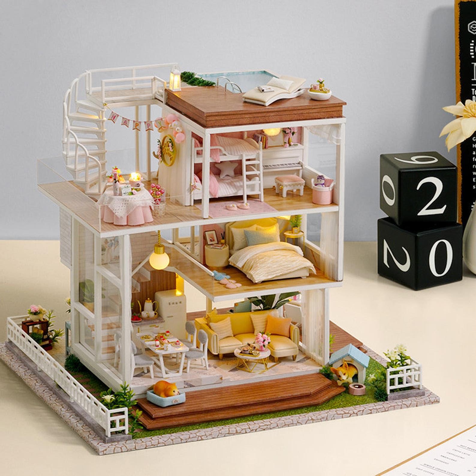 Gift Idea - A DIY Dollhouse Kit