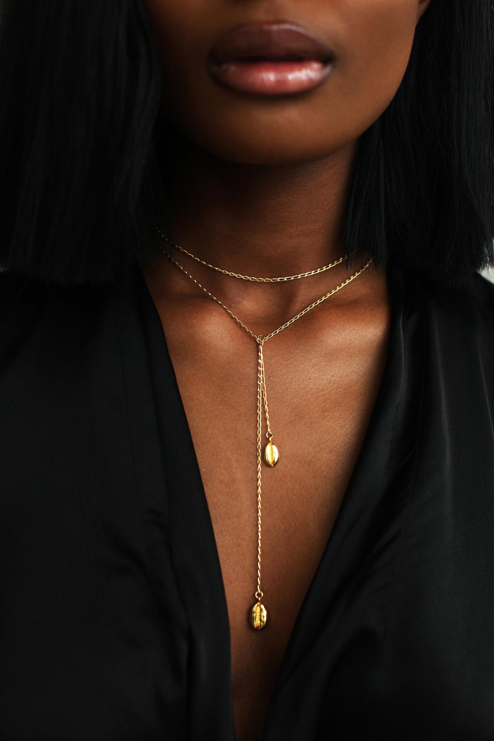 Gift Idea - The COWRIE Infinity Necklace