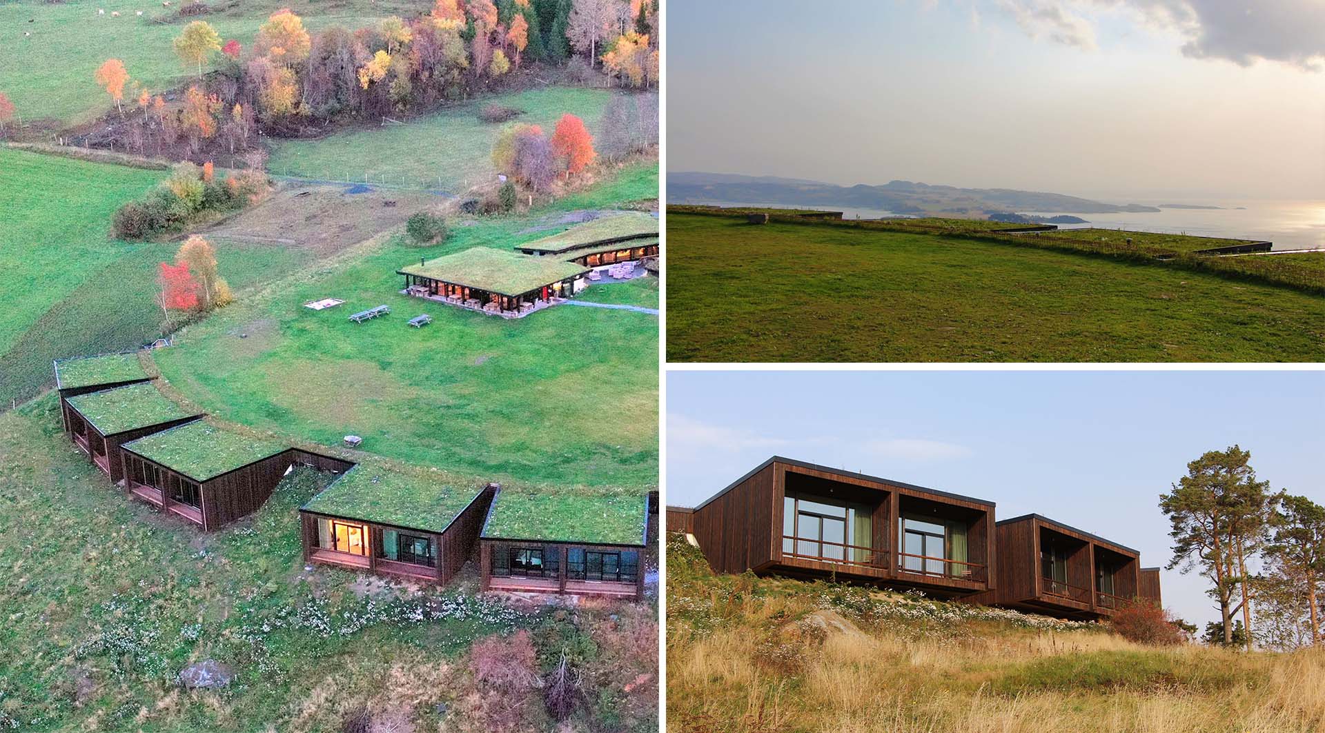 The Onya Cultural Landscape Hotel has rooms that blend into the hillside.