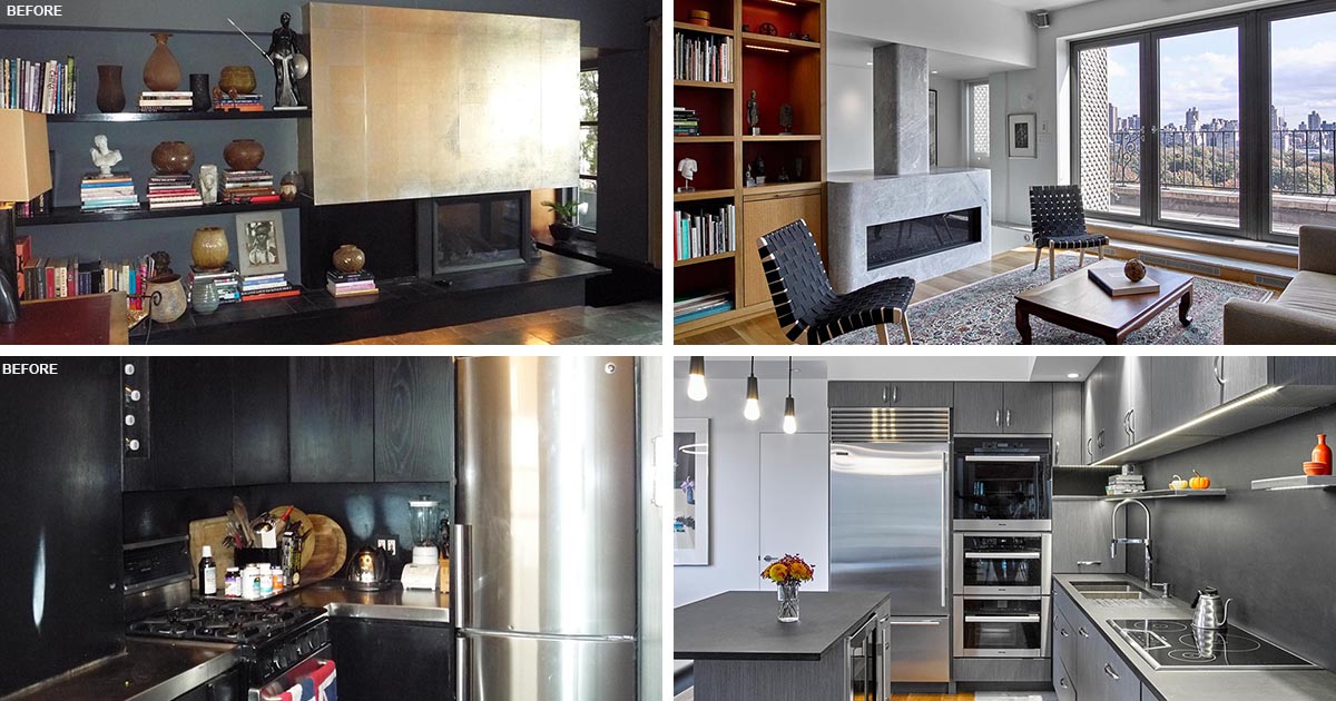 Dark Rooms Were Transformed Into Bright Living Spaces Inside This Remodeled Apartment