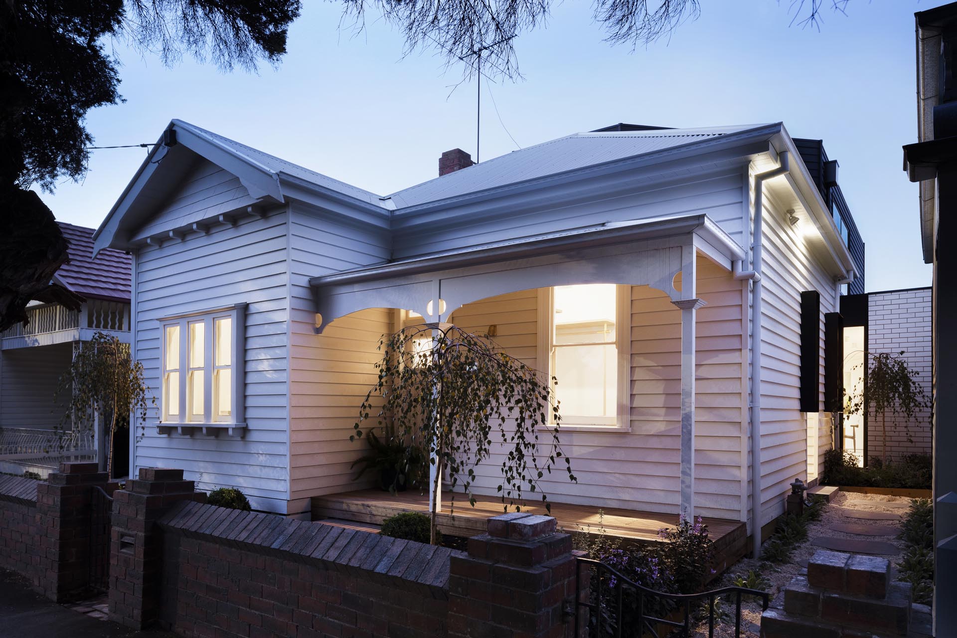 Preston Lane Architects has designed the renovation of an existing unliveable house in Brunswick, Victoria.