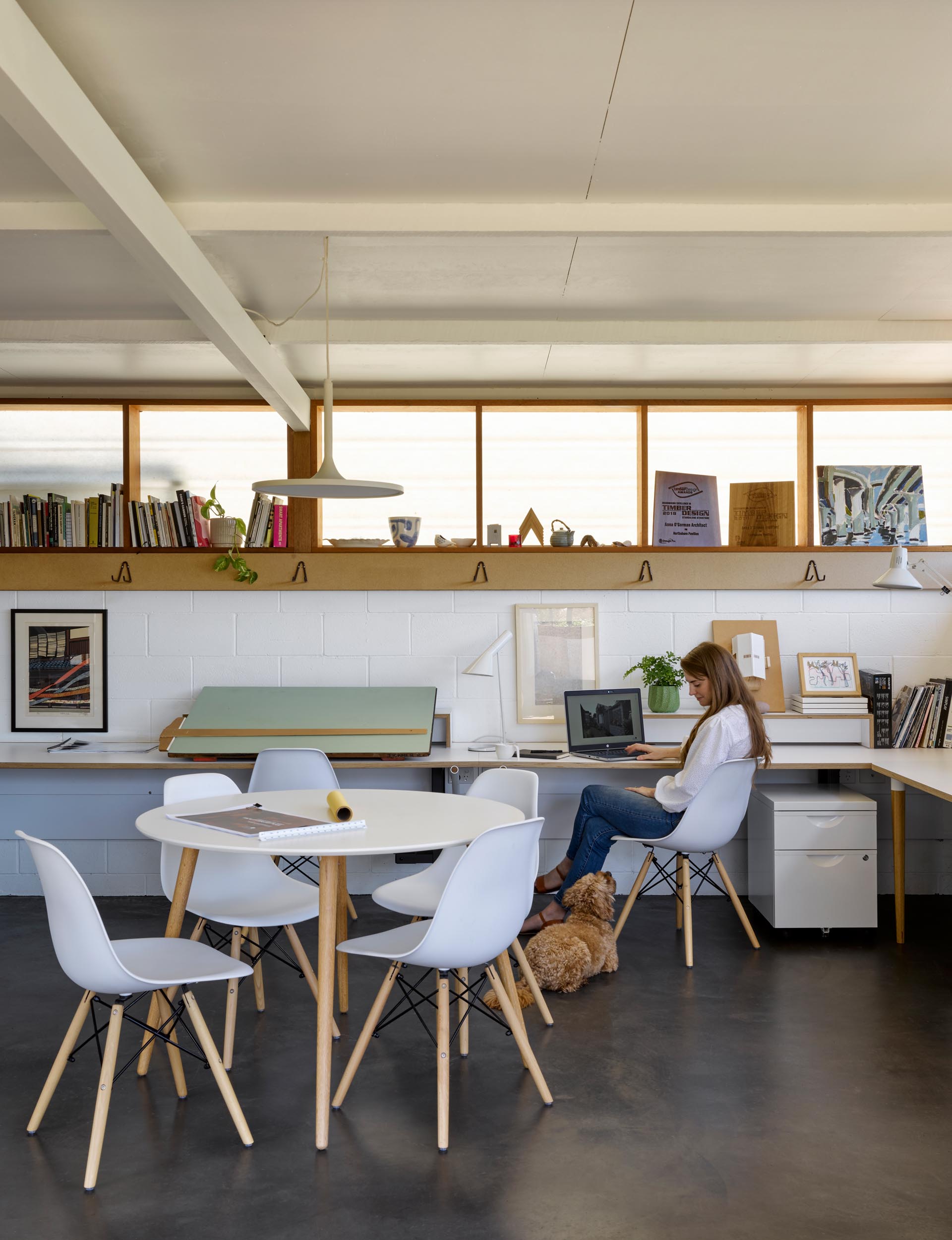 A converted carport is now an office for 4-5 people, and can be used as a secondary suite in the future.