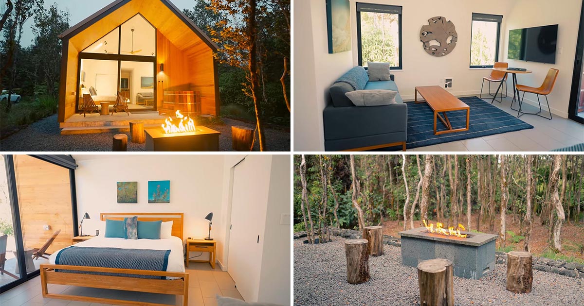 This Modern Tiny House Surrounded By A Forest In Hawaii Is A Surprising Find