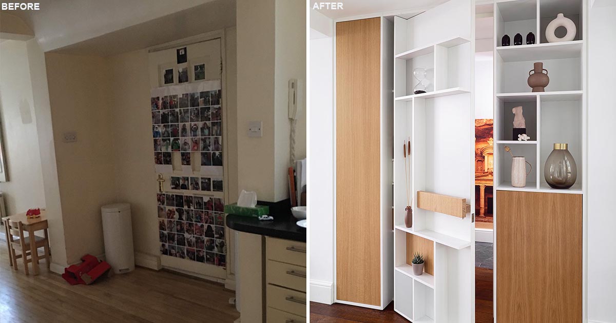 A Secret Door Was Added During The Remodel Of This Home In London
