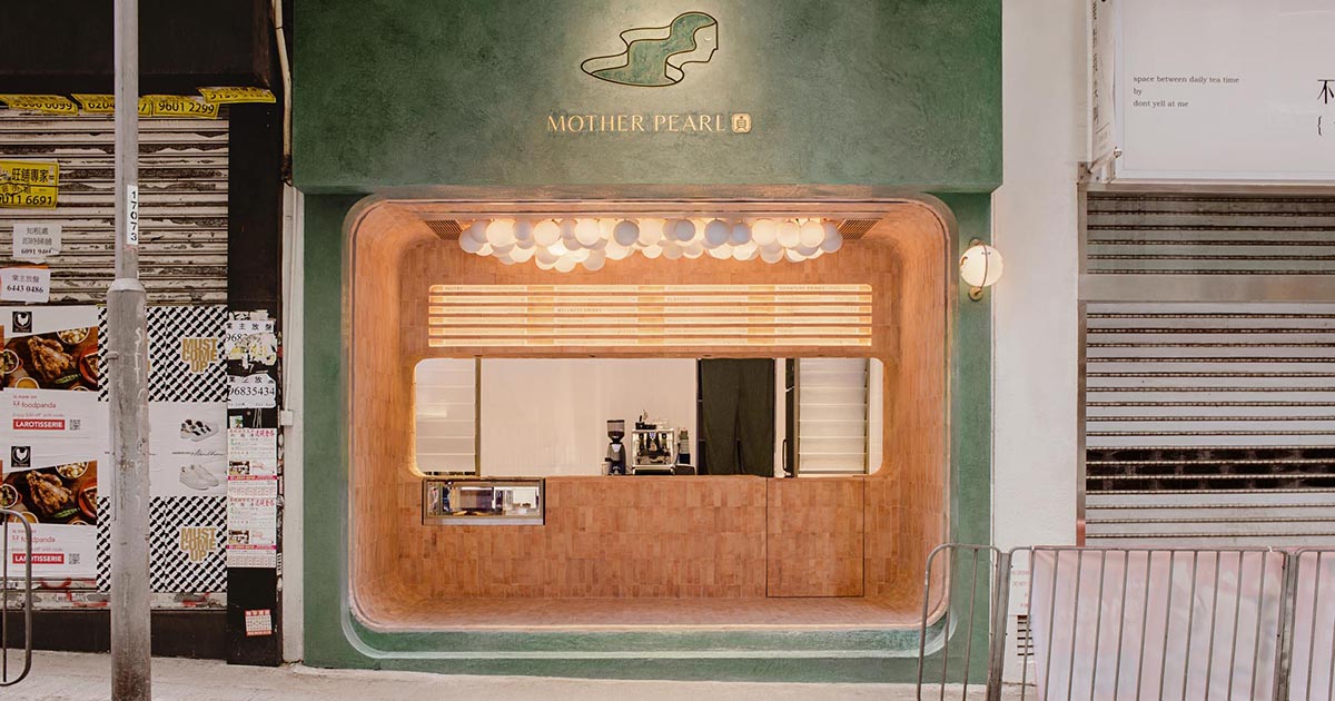 A Small Space Was Carved Out For This Bubble Tea Shop In Hong Kong