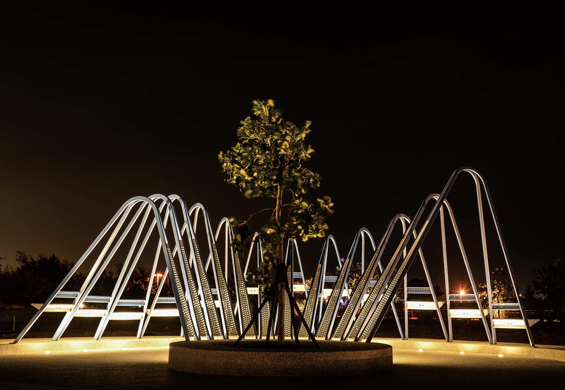 Wonderland Landscape Installation by Sammy Liu