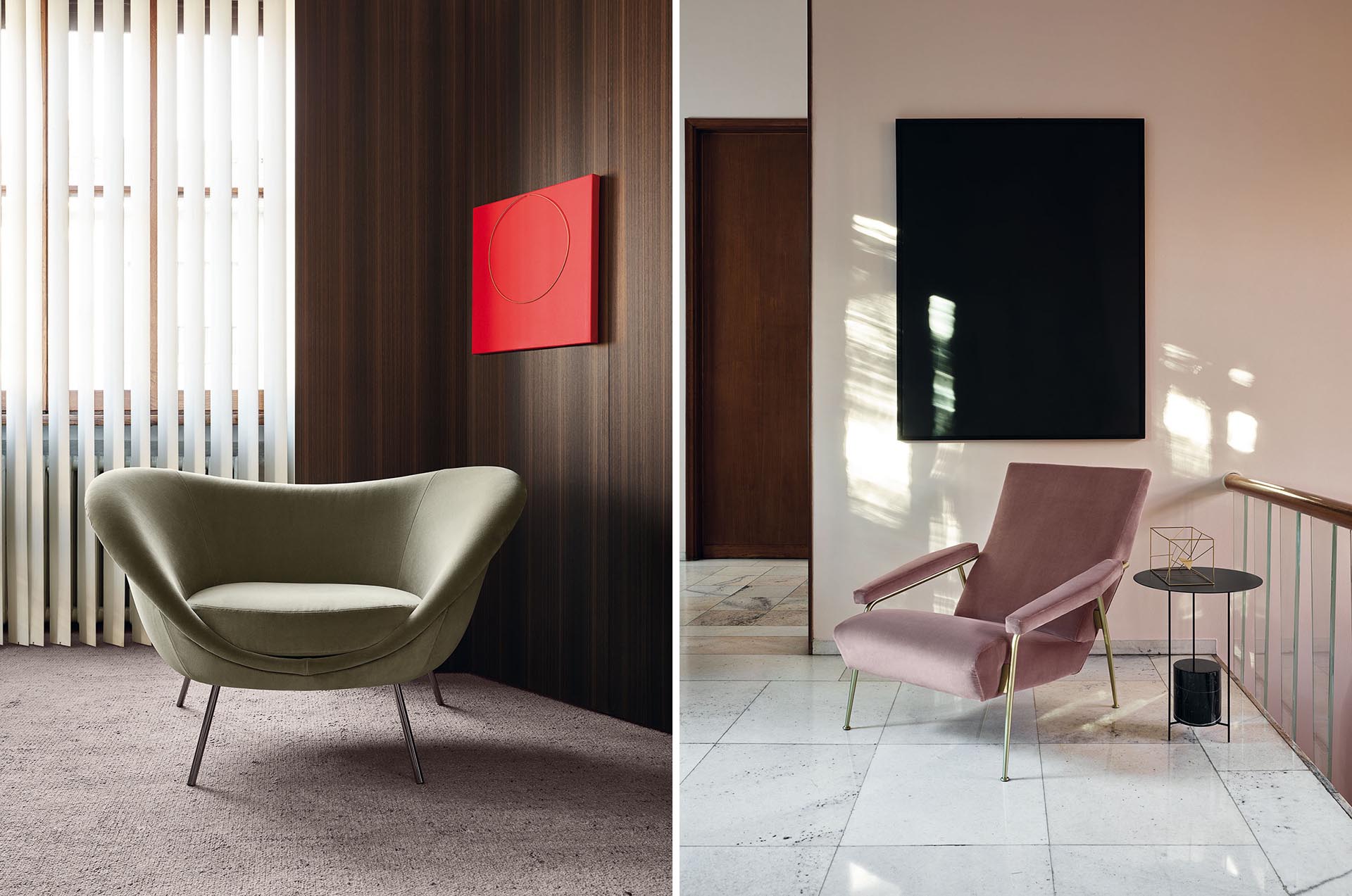 Modern living room furniture designs from Italian company Molteni&C.