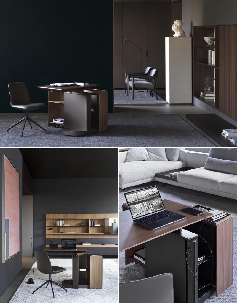 Modern home office furniture designs from Italian company Molteni&C.