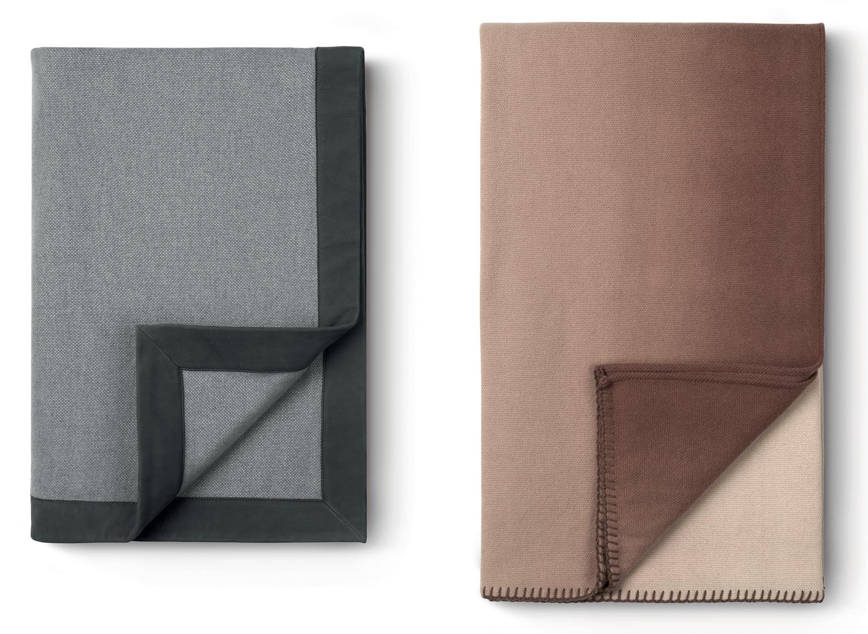 Modern blanket designs from Italian company Molteni&C.