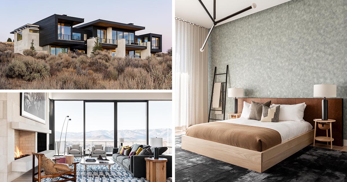 A Modern Mountain Home With An Interior Inspired By Scandinavian And Brazilian Design Influences - Contemporary Mountain Home Decor