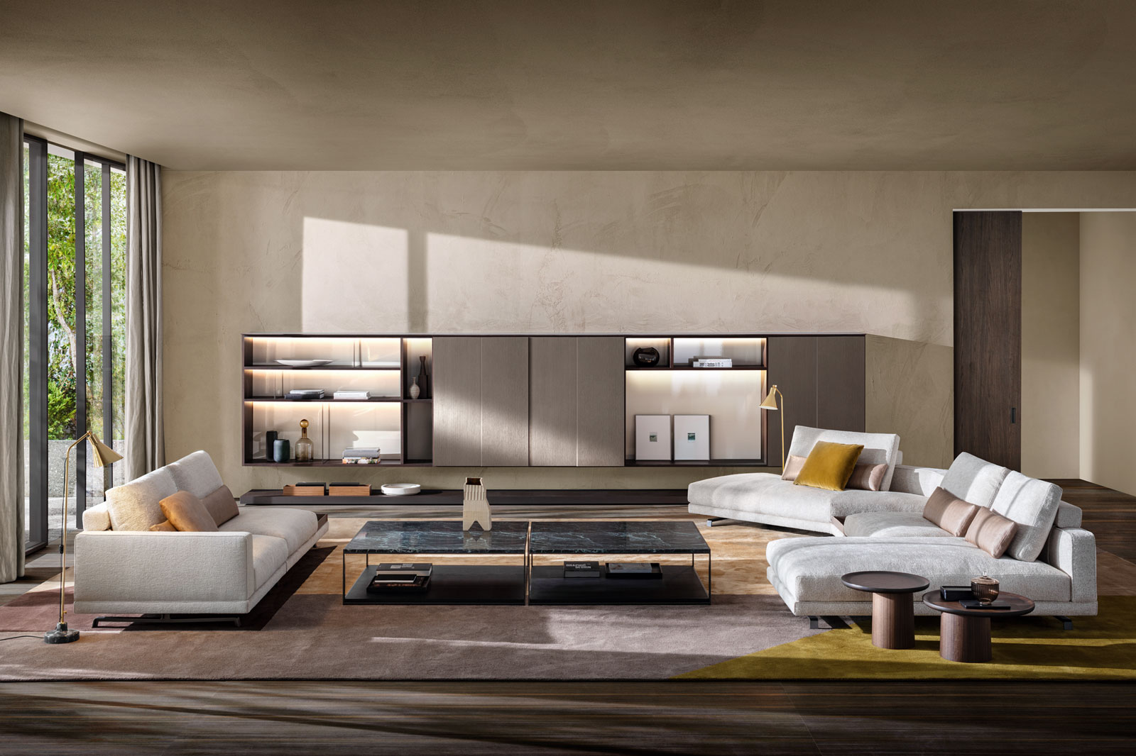 Modern sofa designs from Italian company Molteni&C.