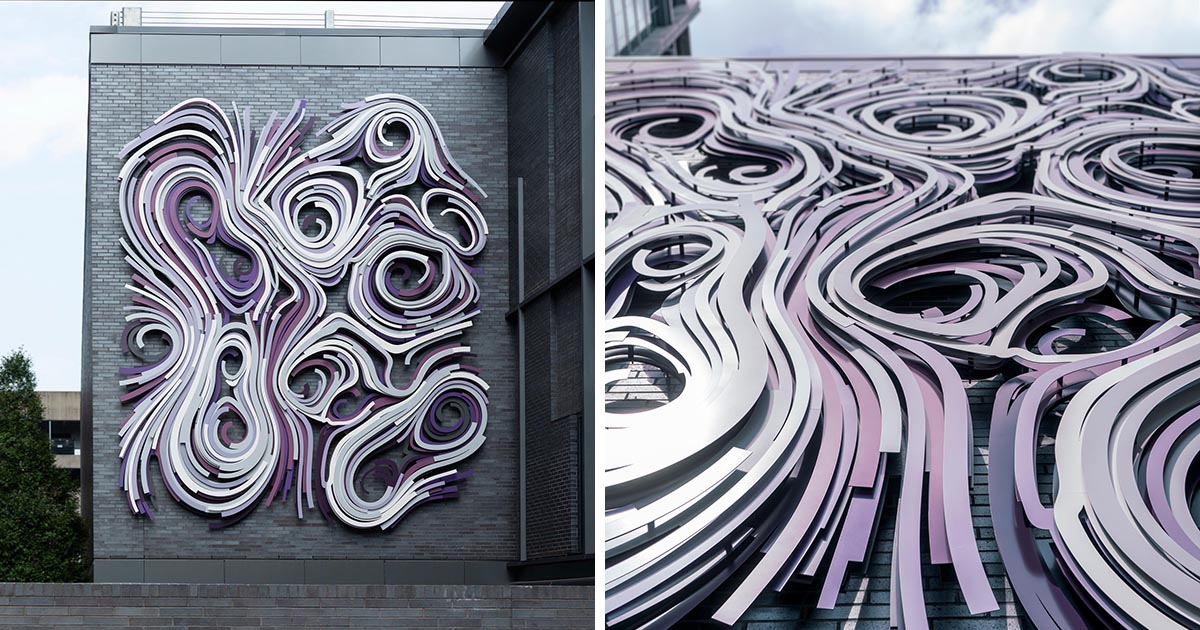 Rob Ley Studio Creates Oversized Wall Art In Downtown Atlanta