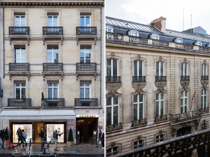 A building in Paris, France.