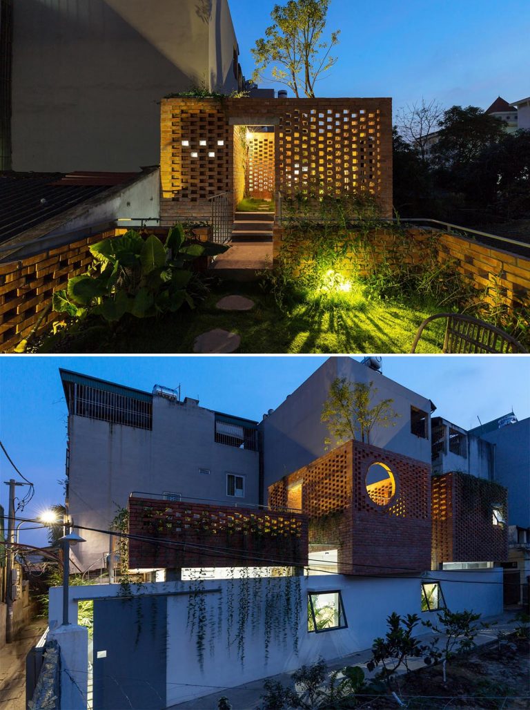 Brick Rooftoop A Rooftop Lounge And Garden Surrounded By Brick Walls Was Designed For ...