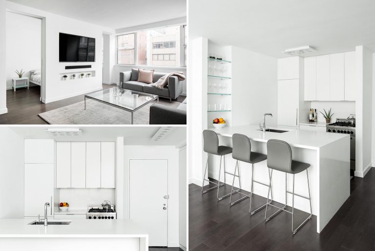 An Almost Completely White Interior Was The Plan For This Apartment In New York