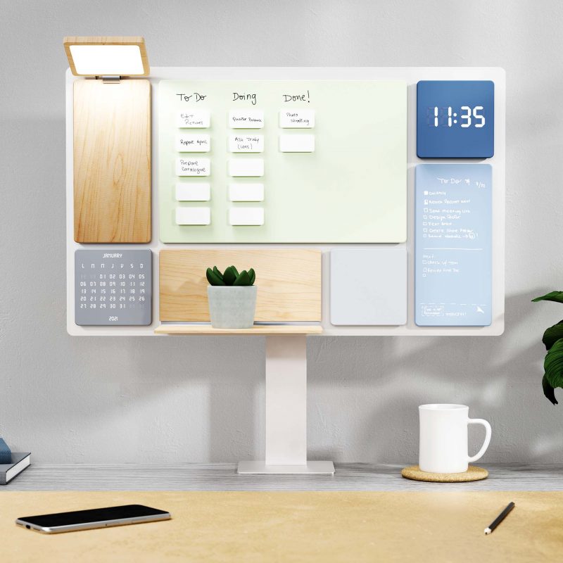 Balance is a multi-functional work and desk manager that inspires a more organized, personalized, and productive work experience.