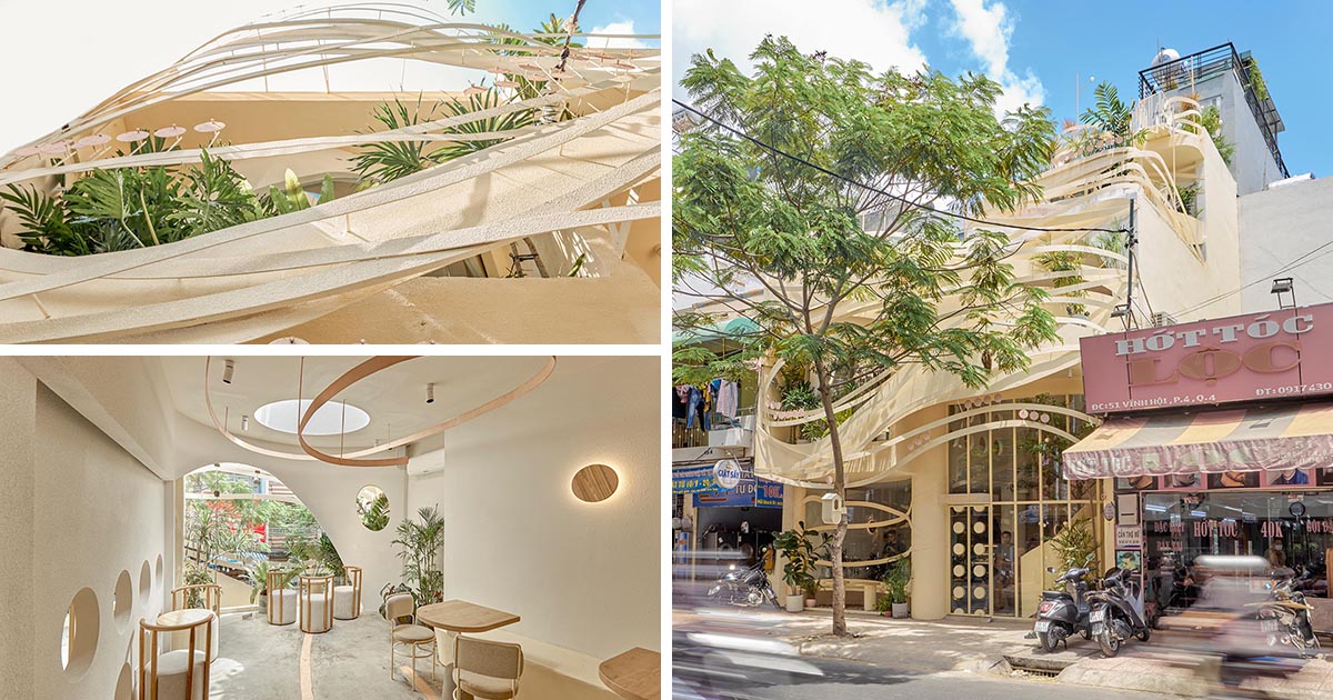 This New Coffee Shop Was Inspired By The Design Of A Bird's Nest