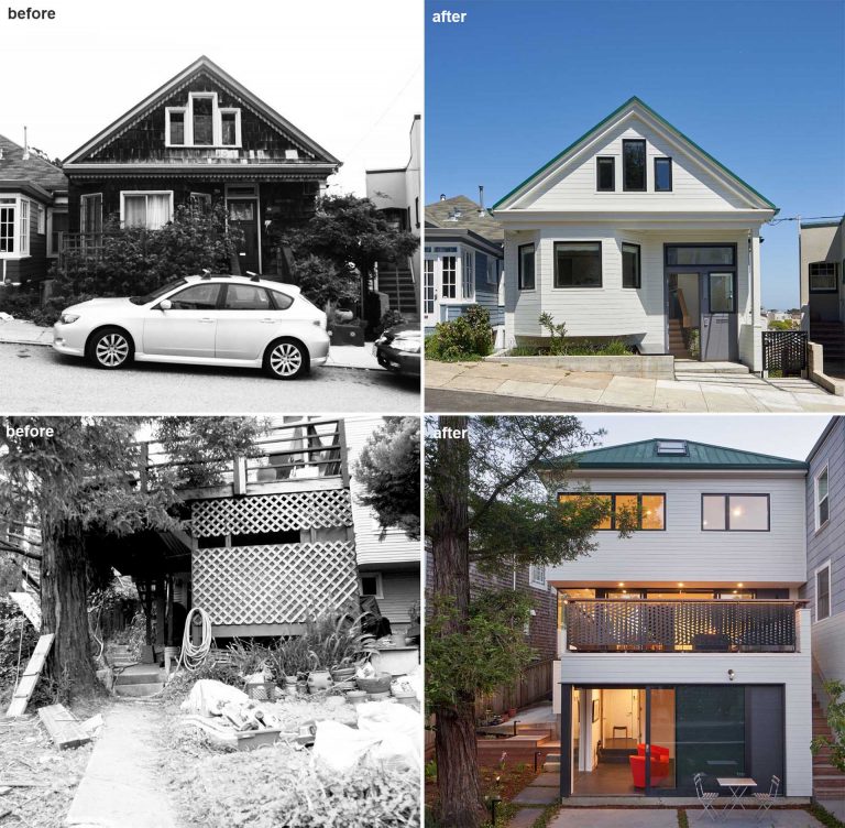 Before & After ? This 1908 Home In San Francisco Has Received A Contemporary Remodel