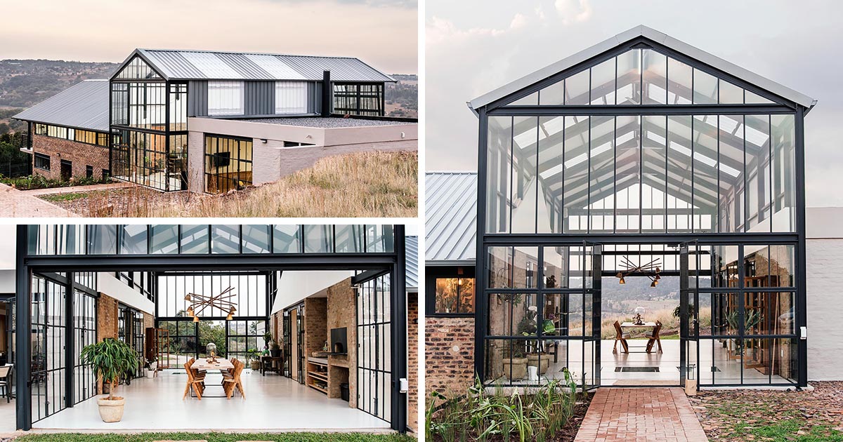 A Double-Height Conservatory Is The Heart Of This Home