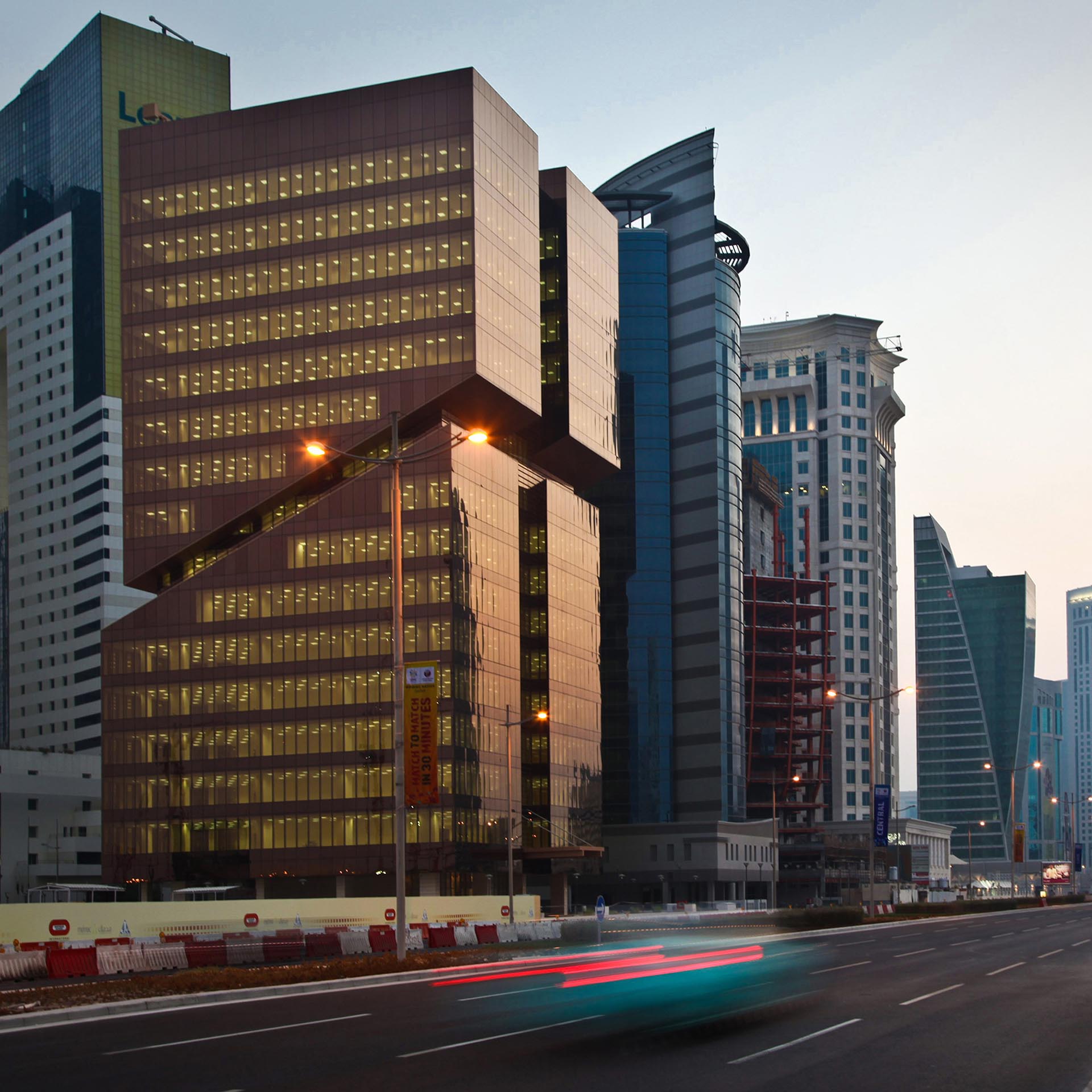 Golden West Bay Tower Office tower by MZ Architects.