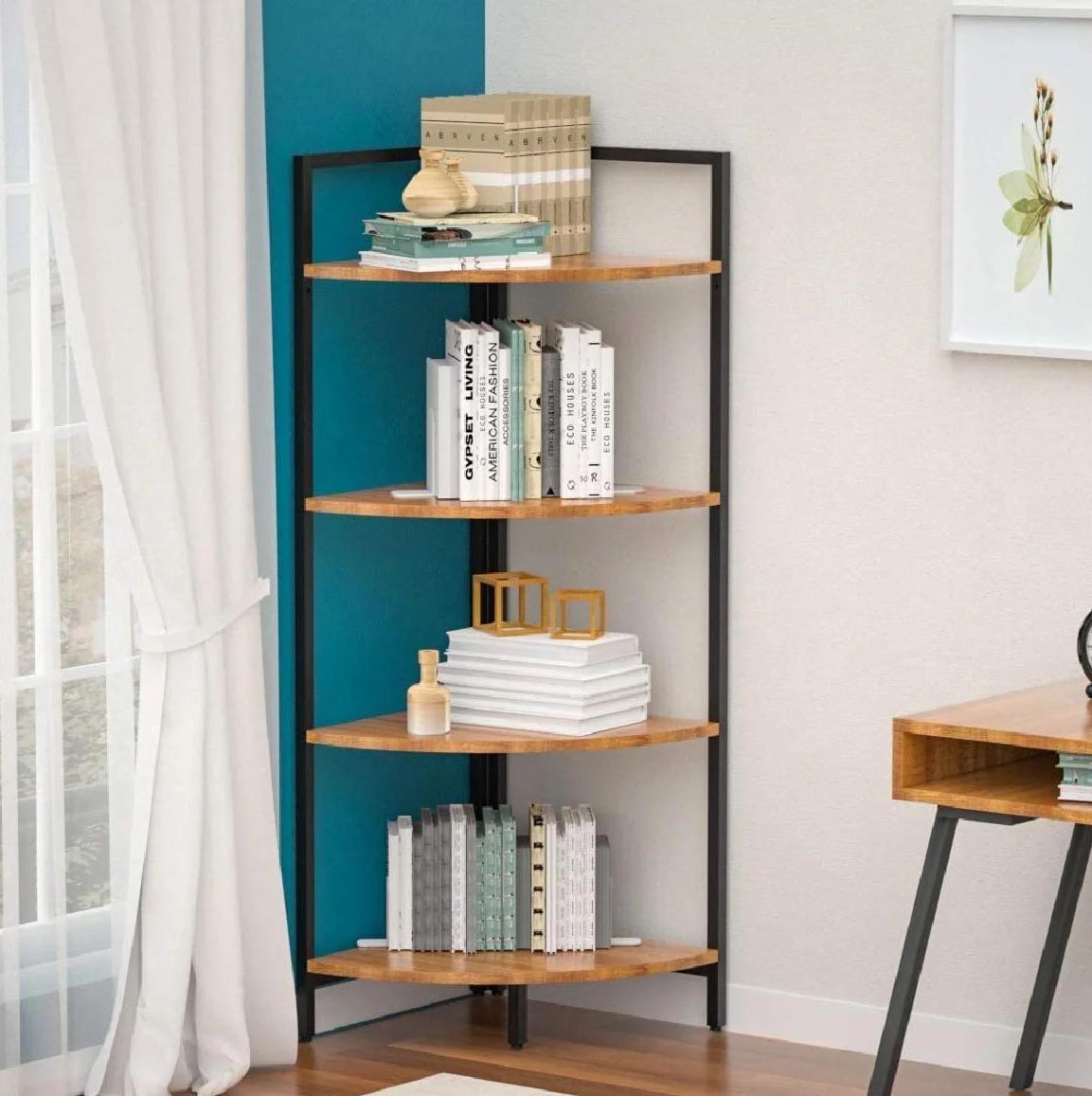 12 Corner Shelf Ideas For Adding Storage Throughout The Home