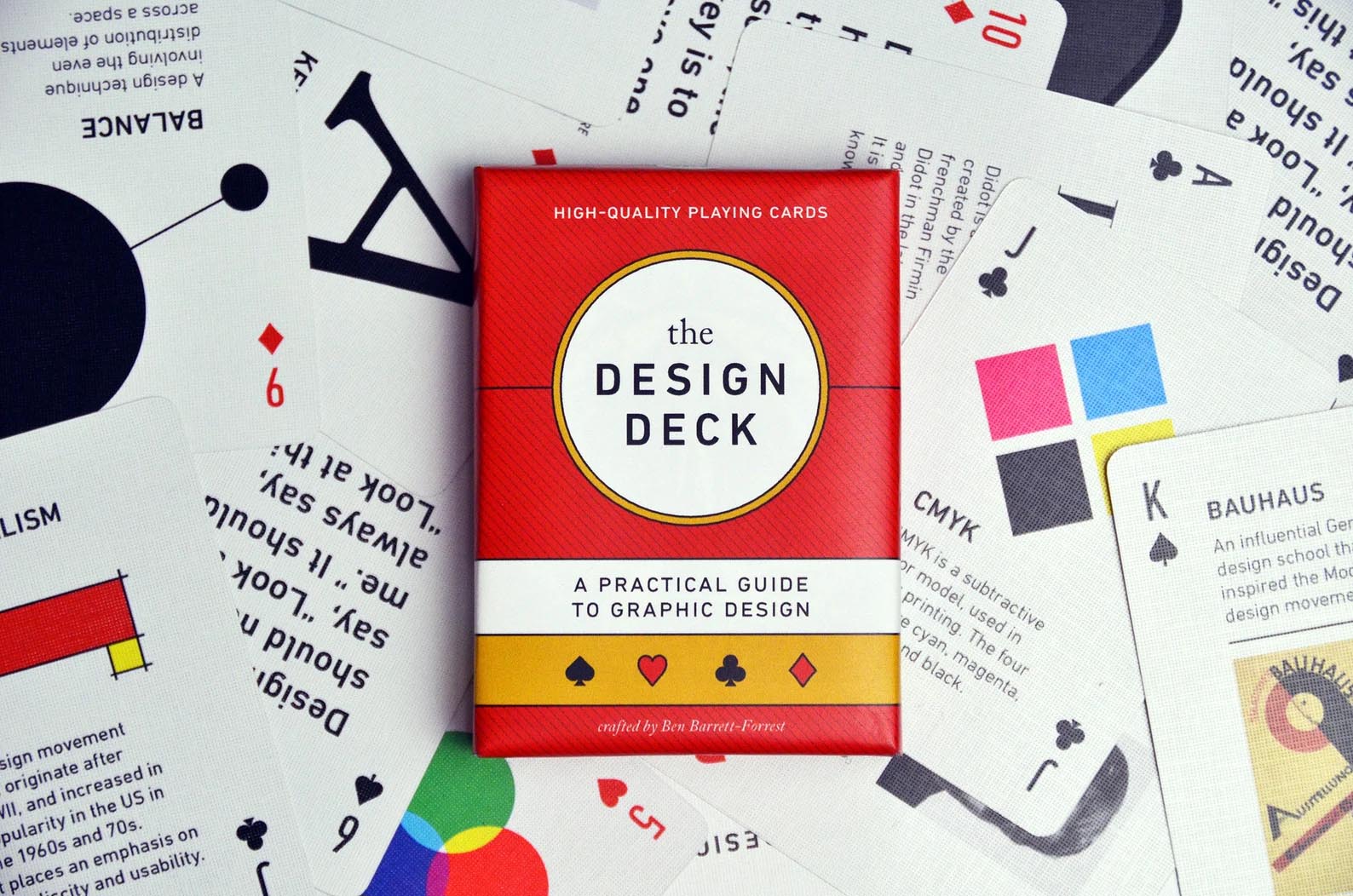 Modern Gift Ideas - The Design Deck playing cards.